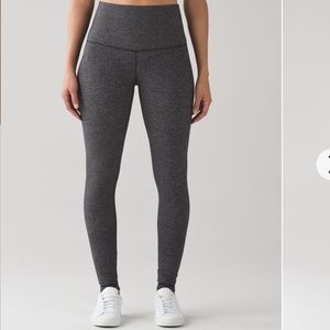Lululemon High Rise Herringbone Leggings